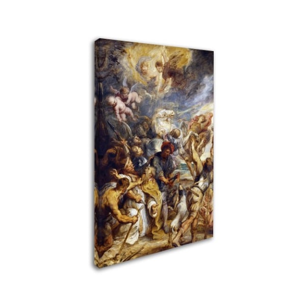 Peter Paul Rubens 'The Martyrdom Of Saint Livinus' Canvas Art,12x19